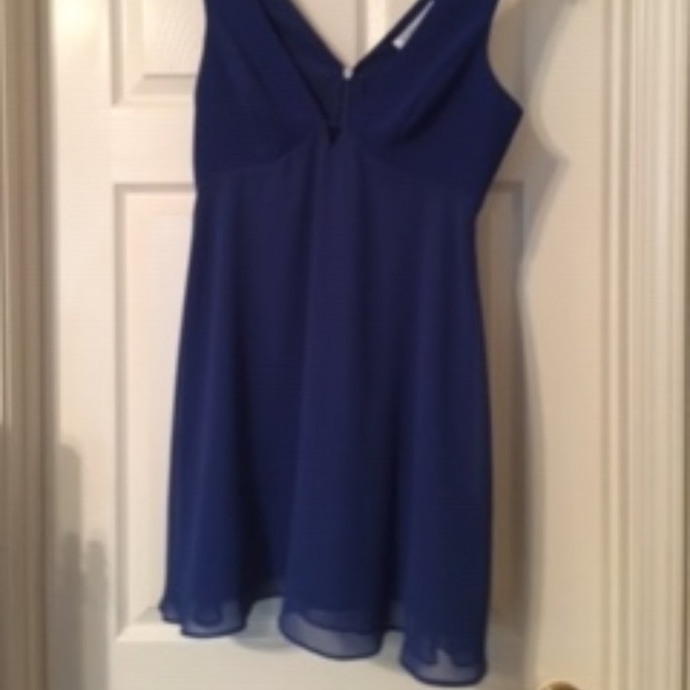 New with tags BCBG royal blue mini dress